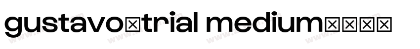 gustavo_trial medium字体转换